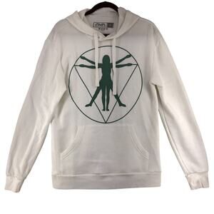 Angels & Airwaves AVA Womens Size M Lifeforms Pullover Hoodie Currant Sweatshirt